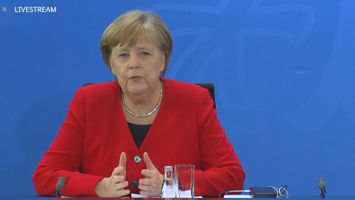 Bundeskanzlerin Angela Merkel. von Kanzleramt