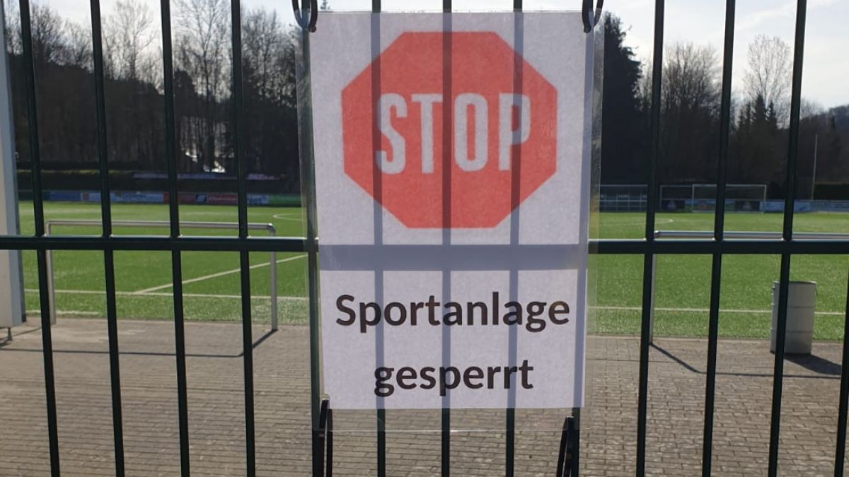 Die Sportanlagen bleiben in der Stadt Attendorn vorerst noch gesperrt, weil es noch keine eindeutigen Verordnungen gibt. von Symbol privat