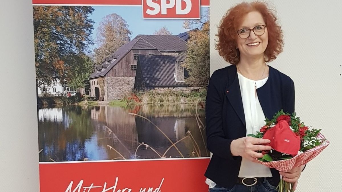 Die Ortsvereinsvorsitzende Jutta Hecken-Defeld wurde einstimmig zur Bürgermeisterkandidatin der Wendener SPD gewählt. von privat