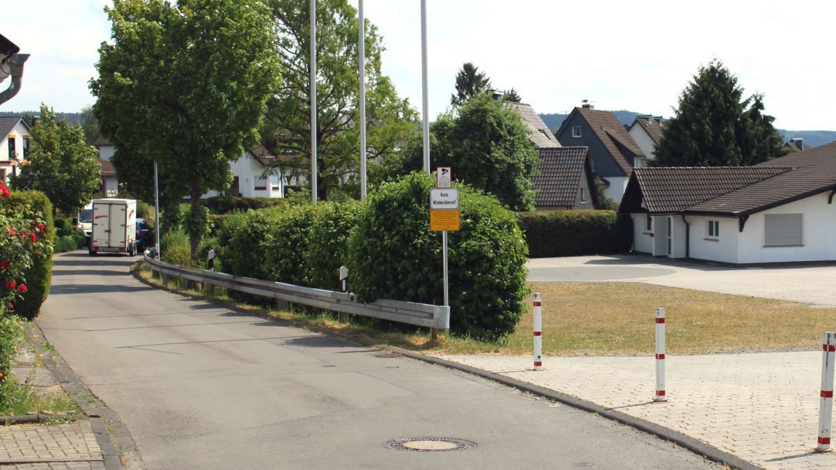 Vom 8. bis voraussichtlich zum 17. Juni kommt es aufgrund einer Baustelle in Biekhofen zu Verkehrsbehinderungen. von privat