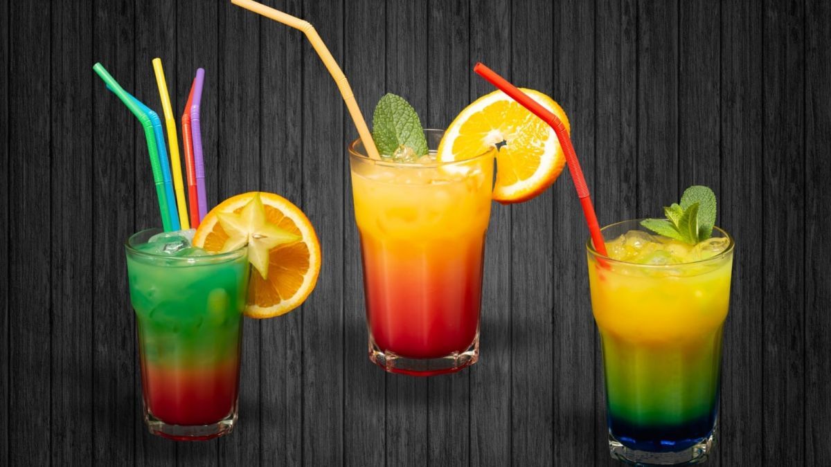 Die Cocktails sehen lecker aus und schmecken auch so. von privat