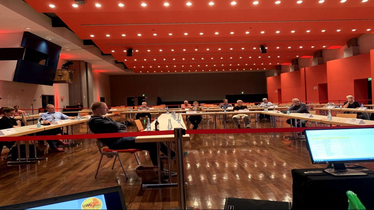 Die UWG hat die Kandidaten für die Kommunalwahl 2020 aufgestellt. von privat