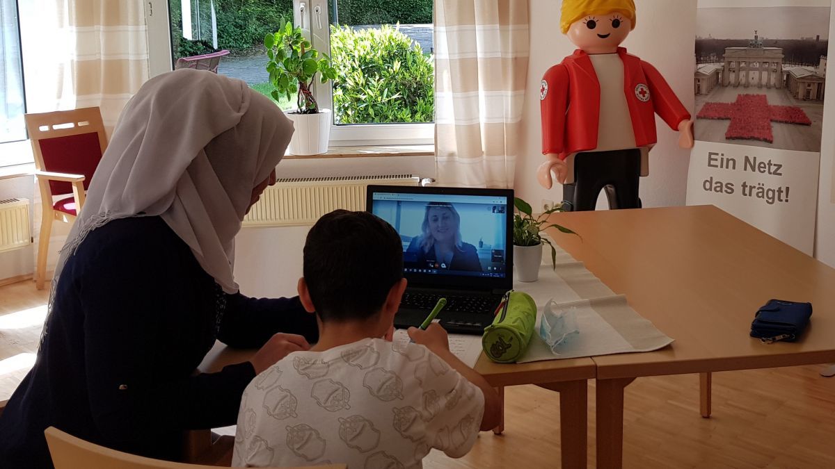 Für die Hausaufgabenbetreuung hat das DRK im Kreis Olpe eine Crowdfunding-Aktion gestartet. von privat