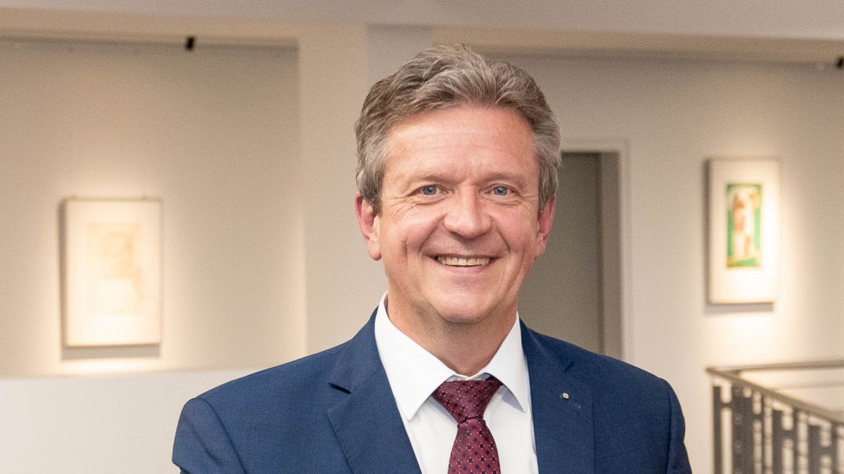 Andreas Moll blickt auf 40-jähriges Dienstjubiläum zurück. von privat