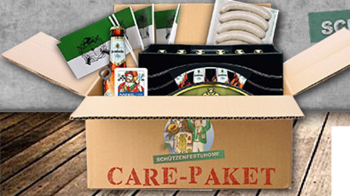 Das Schützenfest-Care-Paket für den guten Zweck. von privat