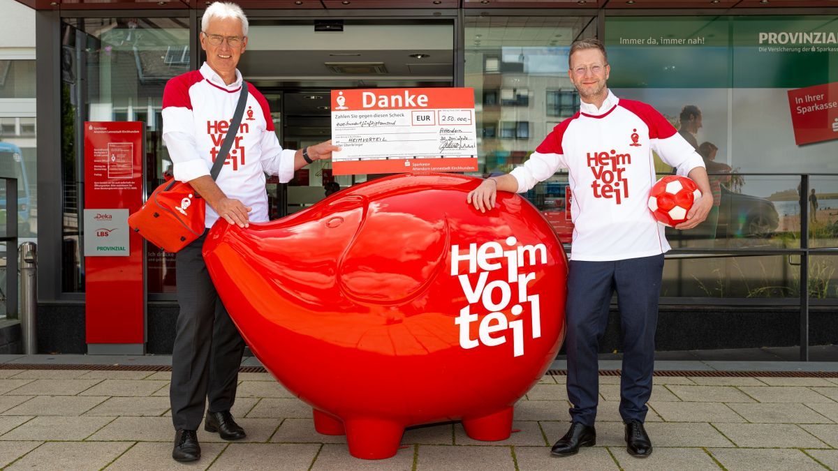 Die Sparkasse Attendorn-Lennestadt-Kirchhundem möchte Vereine in der Krise unterstützen. von Artwork Hövelmann