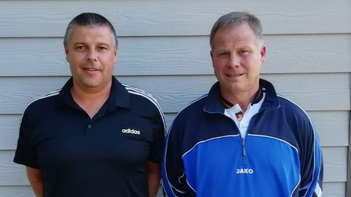 Das neue Trainergespann für die A1-Junioren der JSG OWA: Thorsten Jung (links) und Ralf Decher. von privat