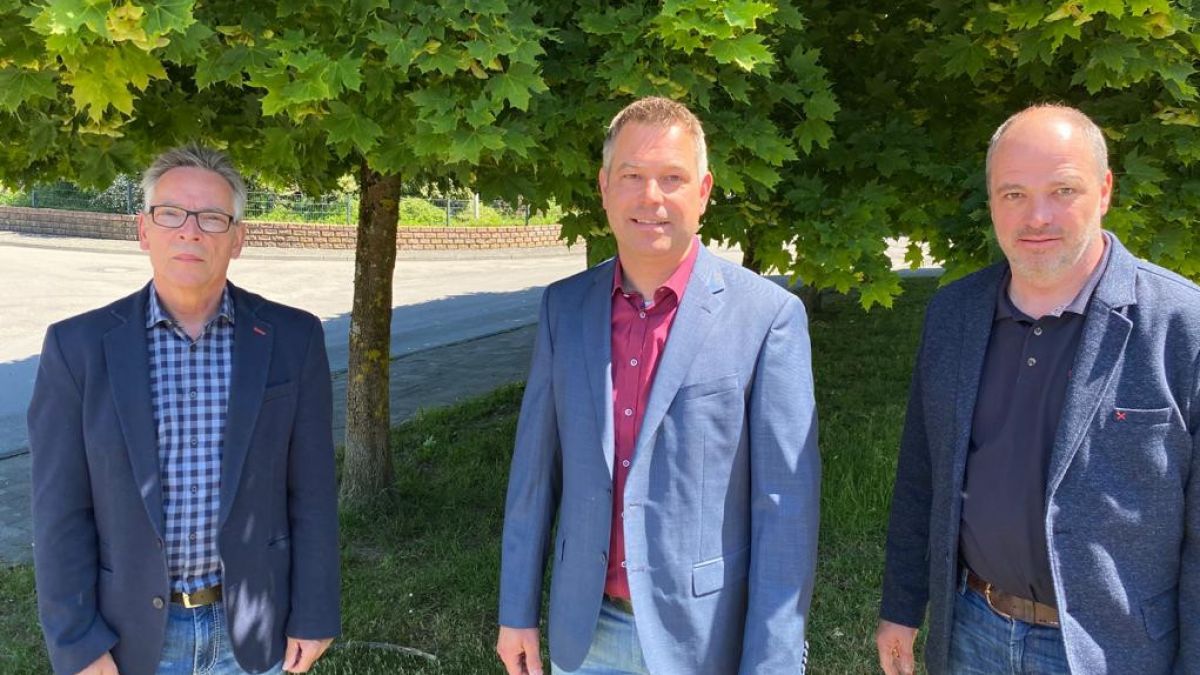 Machen sich gemeinsam für ein sicheres Schwalbenohl stark: Wolfgang Dröge, Manuel Thys und Markus Harnischmacher (von links nach rechts). von privat