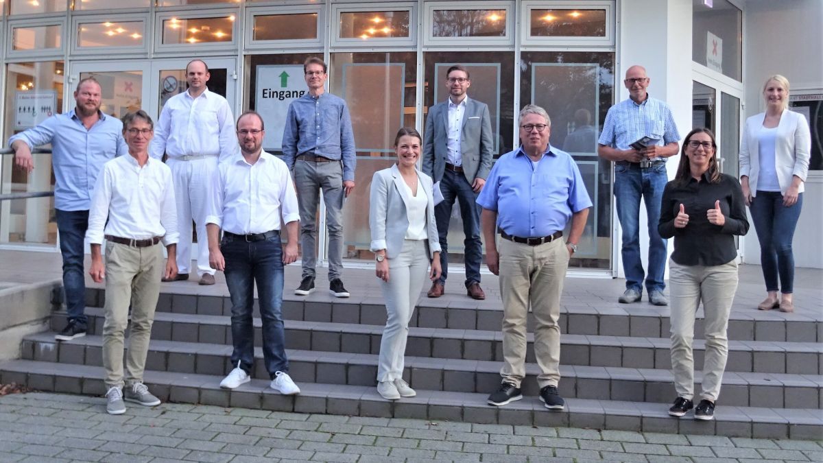 Der Vorstand von „Olpe Aktiv“. von Sigrid Mynar