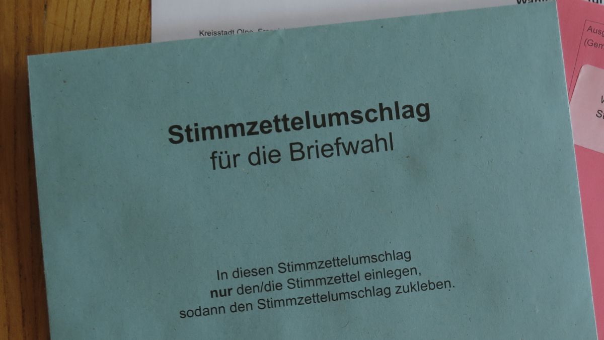 Die Briefwahlunterlagen in der Lennestadt müssten jetzt angekommen sein. von Symbol Wolfgang Schneider