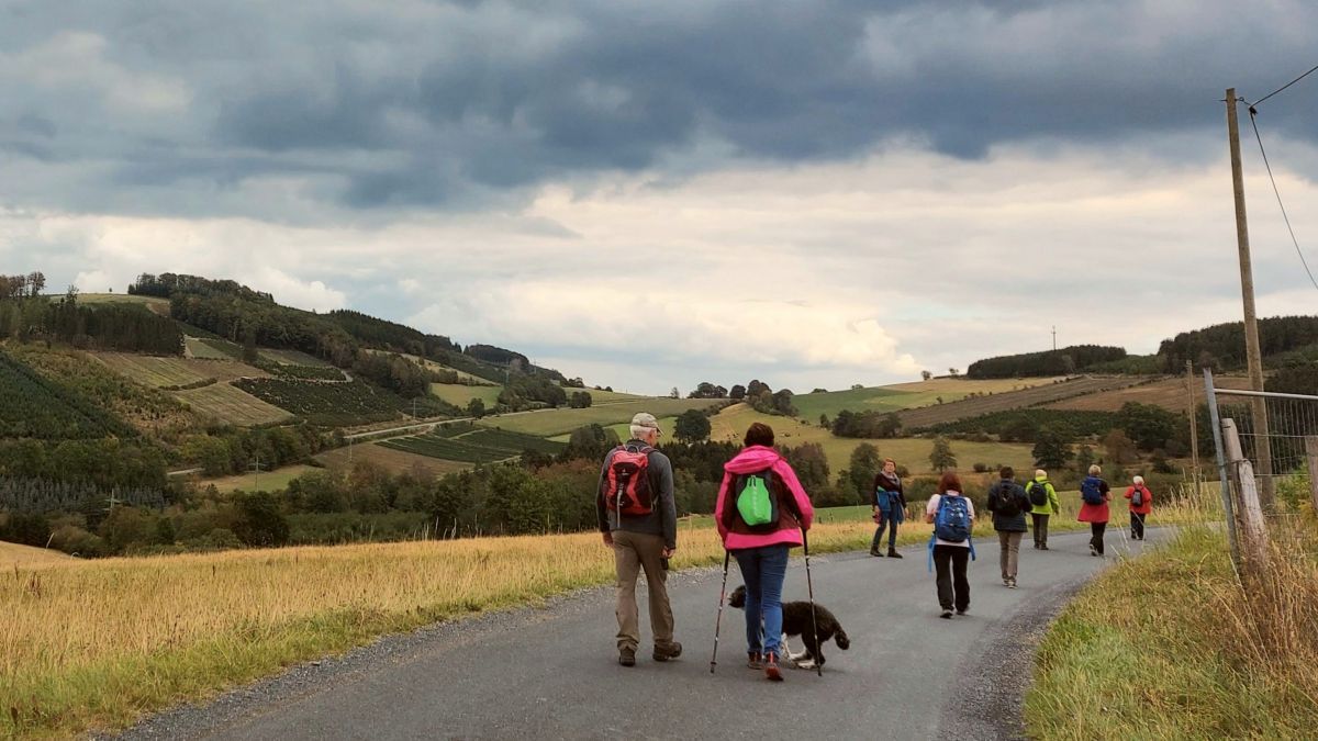 Von Burbecke über Brenschede nach Bracht wanderte die Wandergruppe des SGV Meggen. von privat