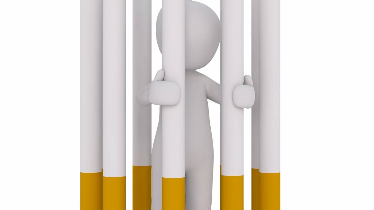 Die erfolglosen Zigarettendiebe wurden von der Polizei festgenommen. von Symbolfoto: Pixabay
