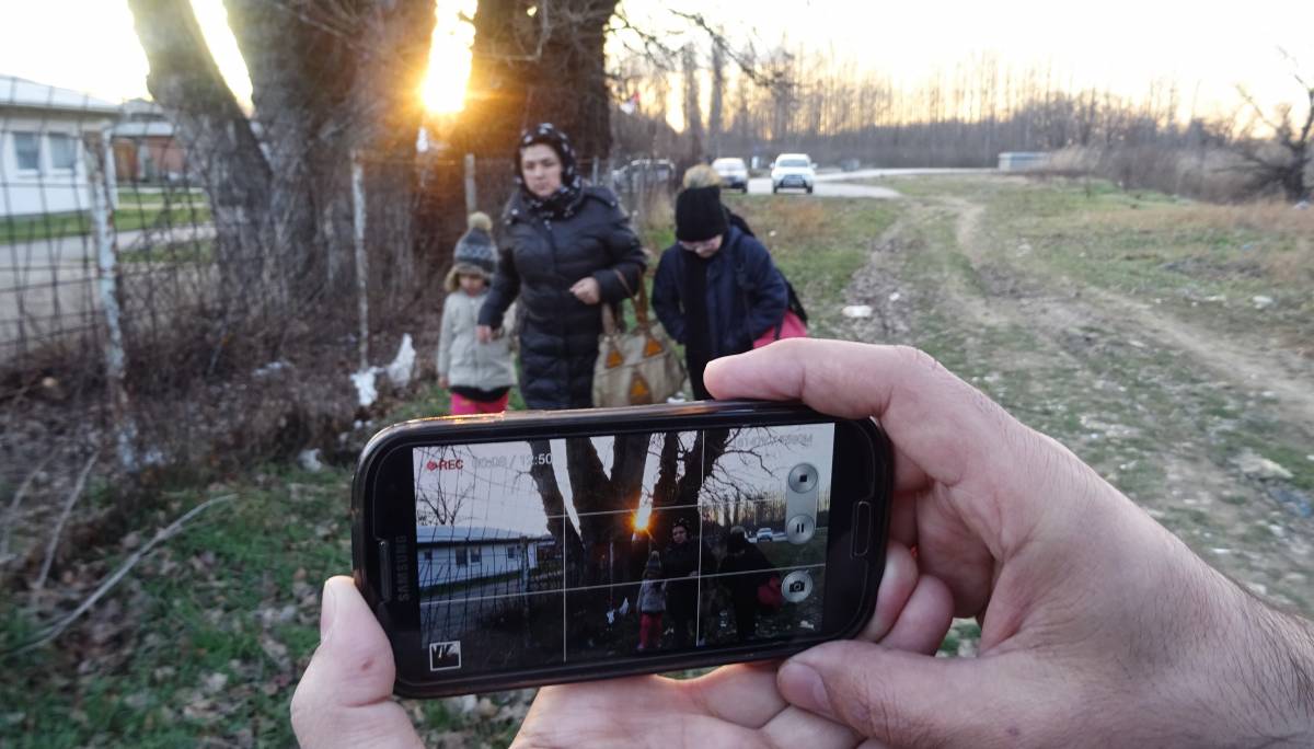 Mit seinem Smartphone filmte Hassan Fazili die Flucht der Familie. von privat