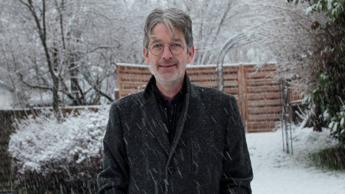 Wolfgang Schneider: Der Schnee legt einen weißen Mantel über 2020. von privat