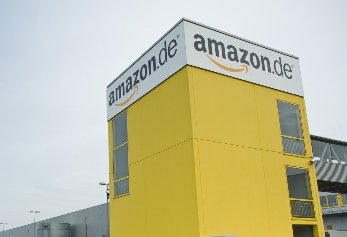 Ein Logistikzentrum von Amazon. von amazon.de