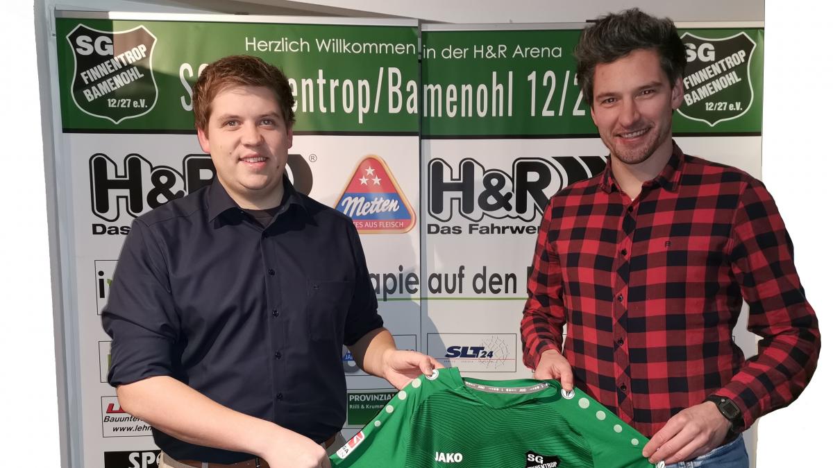 Simon Machula (links) wird Nachfolger von André Ruhrmann als sportlicher Leiter der SG Finnentrop/Bamenohl. von privat