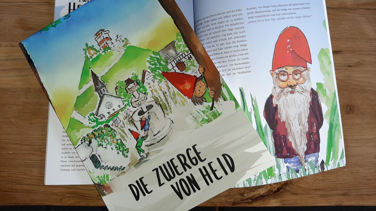 Das Buch „Die Zwerge von Heid“ ist ab jetzt für 9 Euro erhältlich.  von privat