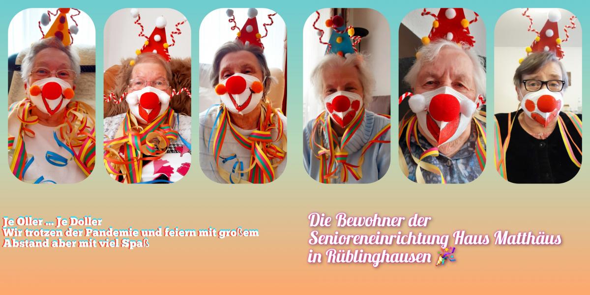 Über das Foto der sechs Seniorinnen aus dem Matthäus-Haus in Rüblinghausen haben wir uns besonders gefreut und einen kleinen Sonderpreis organisiert. von privat