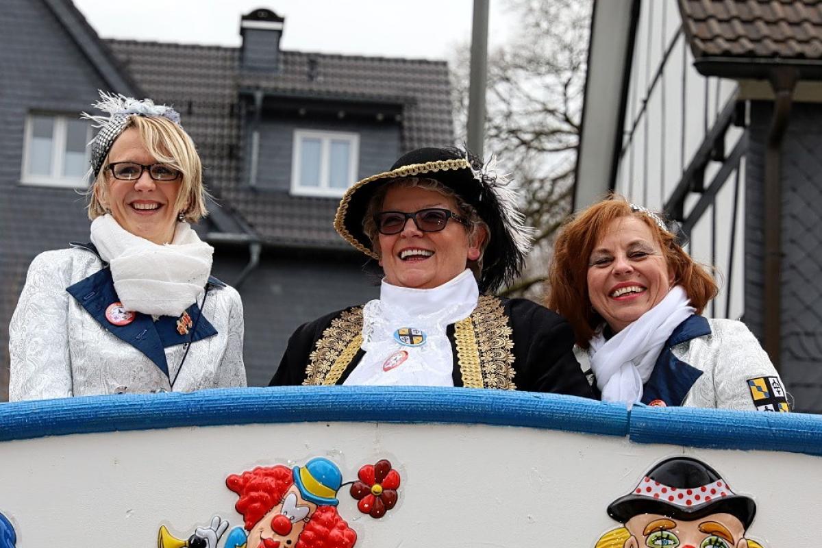 Jutta Nebeling, das Gesicht des Dräuzler Karnevals. von Thomas Fiebiger