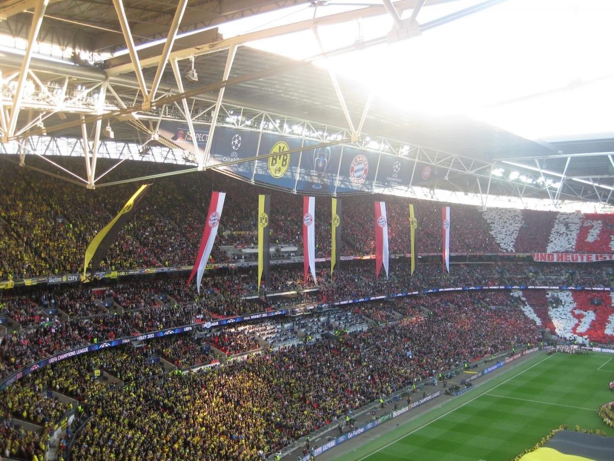 Unter zahlreichen Champions League Spielen, die der Fanclub in 20 Jahren besucht hat, war das absolute Highlight das Champions League Finale 2013 gegen den FC Bayern München.  von BVB-Fanclub Finnentrop Sauerland