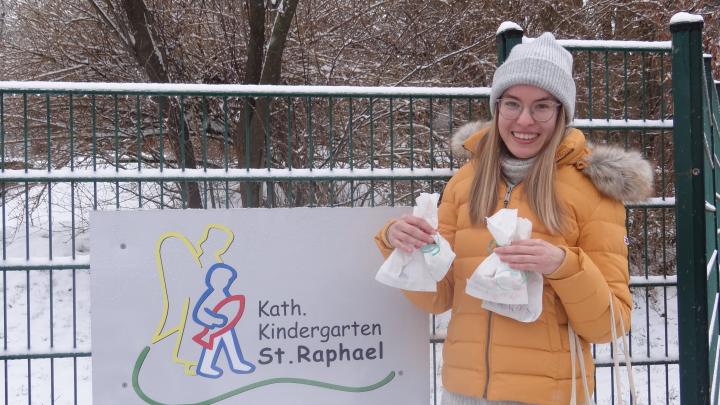 „Karneval in Tüten“: Das Team des St.-Raphael-Kindergartens Olpe hat sich für die Kinder...