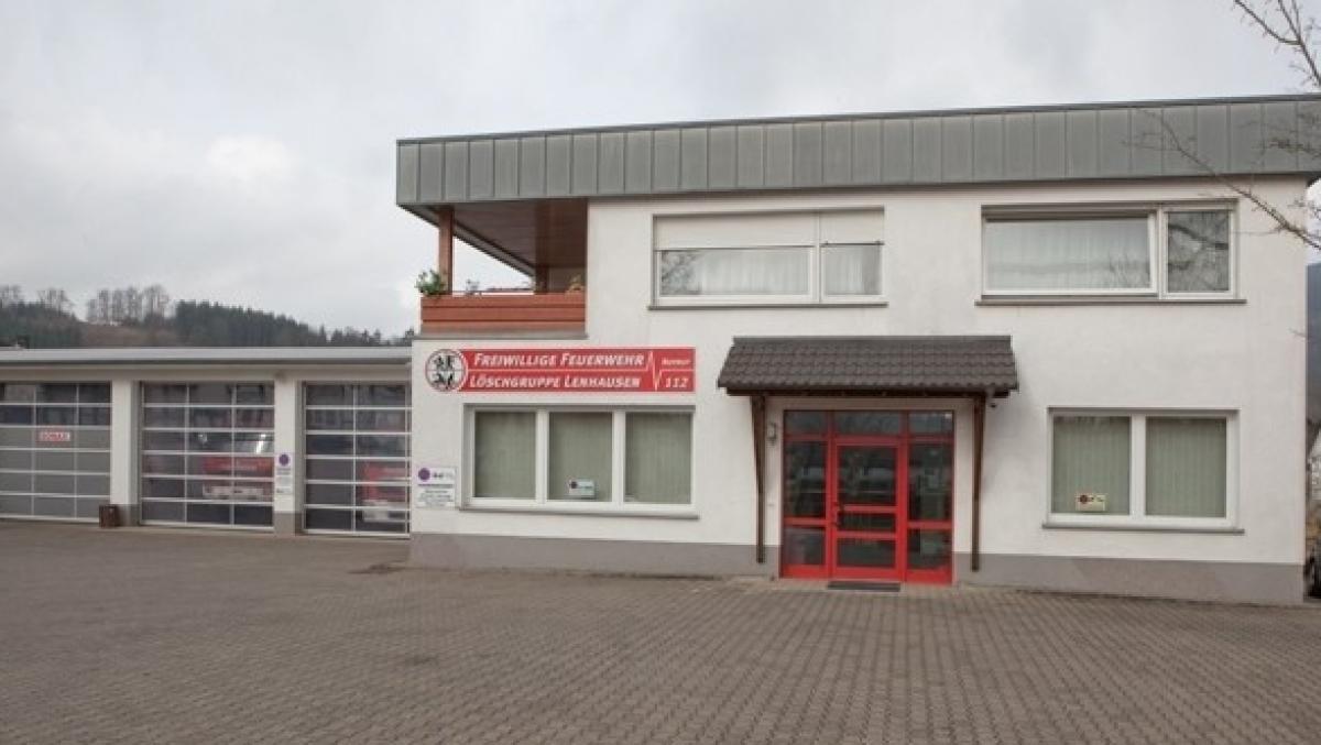 Auch im Feuerwehrhaus Lenhausen wurden Umbauarbeiten umgesetzt.  von privat