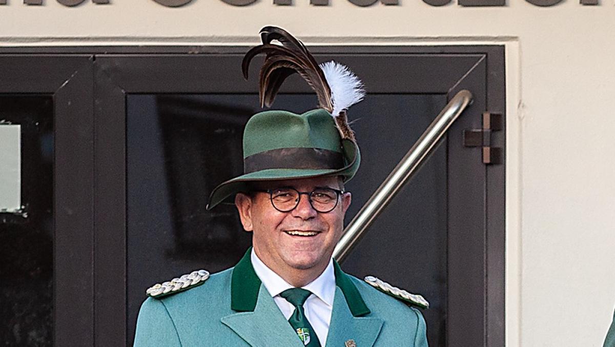 Kreisoberst Markus Bröcher  von privat