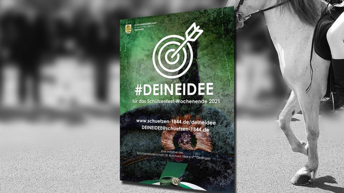 Unter #DEINEIDEE sammelt die Oedinger Schützen Ideen für das kommende Schützenfest. von privat