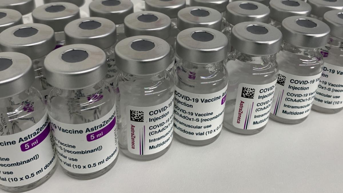 Der Impfstoff von AstraZeneca. von privat