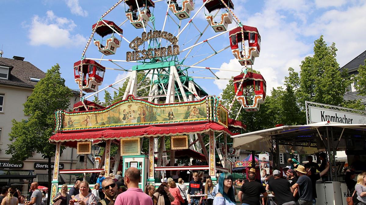 Ein Foto vom Stadtfest 2019 in Olpe. von Thomas Fiebiger