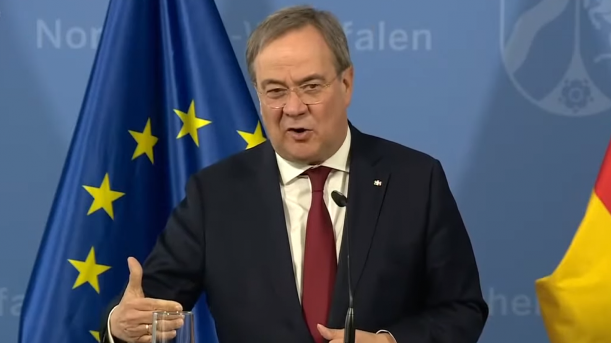 Ministerpräsident Armin Laschet hatte bei der Pressekonferenz in der Nacht zu Dienstag, 23. März, betont: „In NRW greift die Notbremse 1:1.!“ von privat