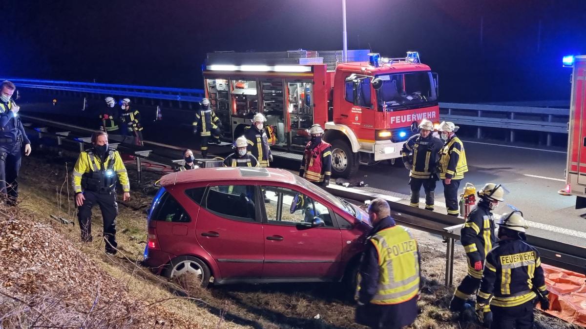 Auf der A4 ereignete sich am Freitagabend ein Unfall. von Kai Osthoff