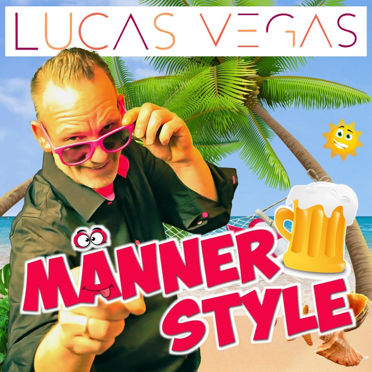 Mit seinem Hit „Männerstyle“ ist Lucas Vegas auf Platz 1 der Neuerscheinungen in den Mallorca-Mega-Charts gelandet. von privat