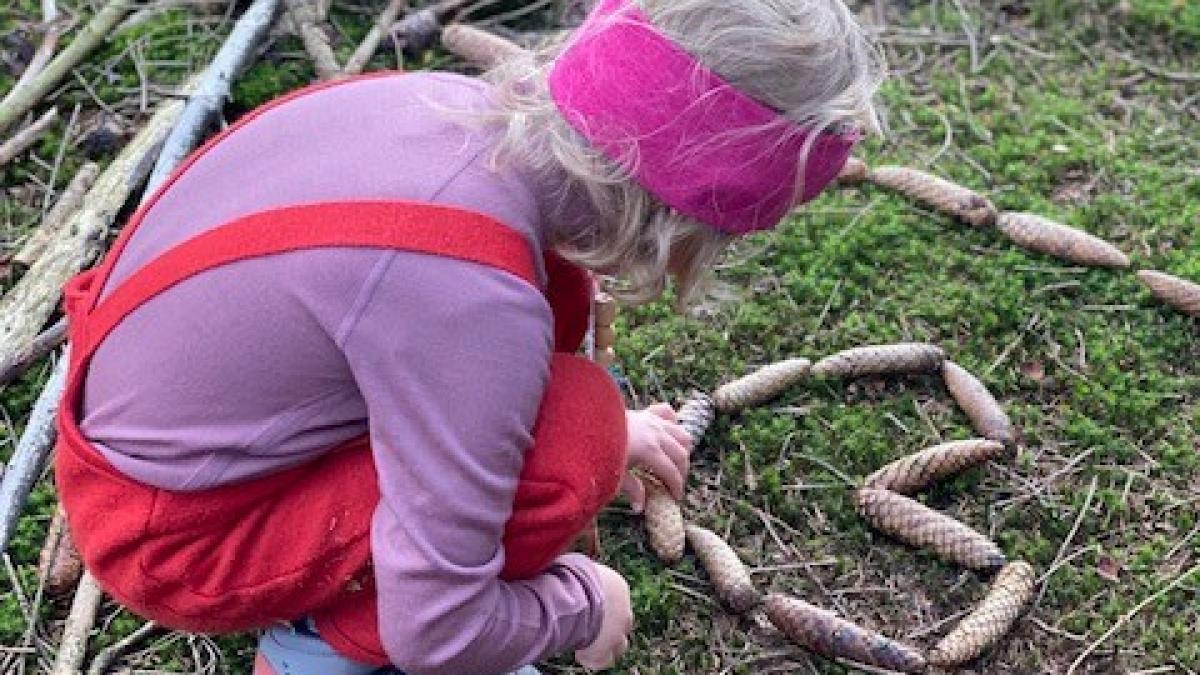 Viele tolle Aufgaben konnten die Kinder und ihre Großeltern auf dem Erlebnis-Wanderweg erledigen. von privat