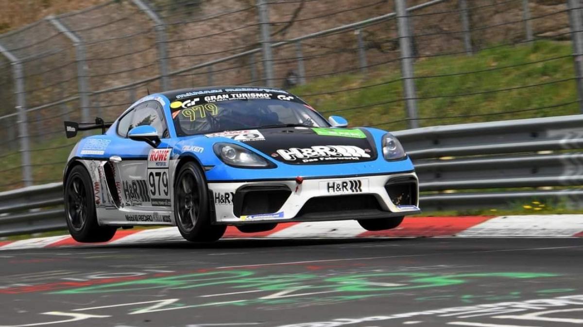 Für Marcel Hoppe ist der Saisonstart in der Nürburgring-Langstrecken-Serie geglückt. von privat