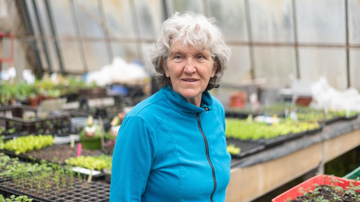 Anita Jung vom Gemüsekollektiv Langenei gibt Tipps für den Einstieg in die Selbstversorgung. von Nils Dinkel