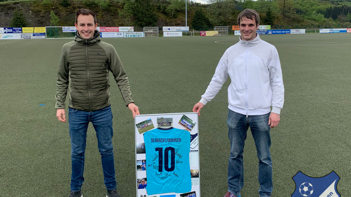 Spielt ab der kommenden Saison nicht mehr bei der SG Bracht/Oedingen: Dominik Horst (l.) wechselt zum BC Eslohe. von privat