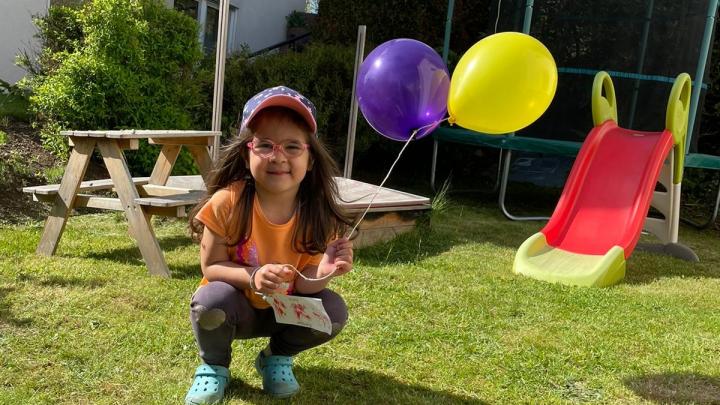 50 Jahre Kindergarten Möllmicke: Ballonaktion als Zeichen