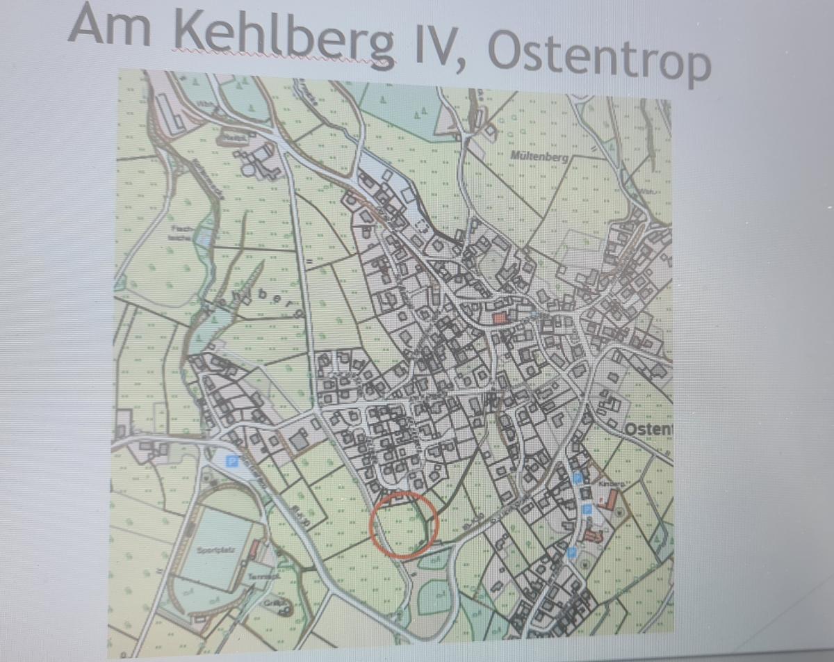 21 Interessenten gibt es für die fünf Bauplätze „Am Kehlberg IV“ in Ostentrop. von Gemeinde Finnentrop