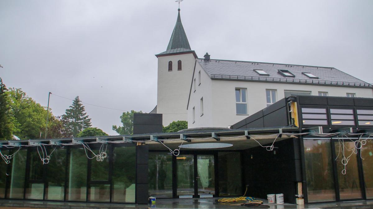 Das Geistliche Zentrum am Kohlhagen ist fast fertig. von Christine Schmidt