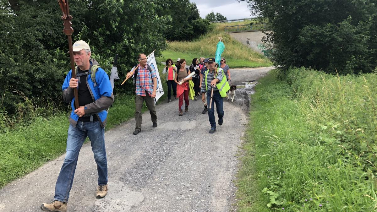 Die Olper pilgern tradionell Anfang Juli nach Werl. von privat