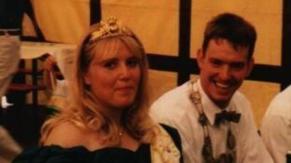 Vor 25 Jahren wurden Andreas Stahl und Maren Teipel als Königspaar gefeiert. von privat