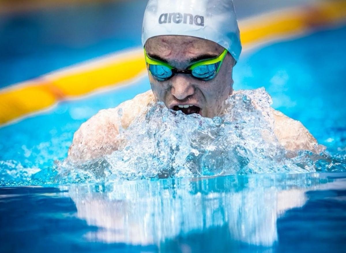 Schwimmer Fabian Brune aus Finnentrop. von Kreissportbund Olpe