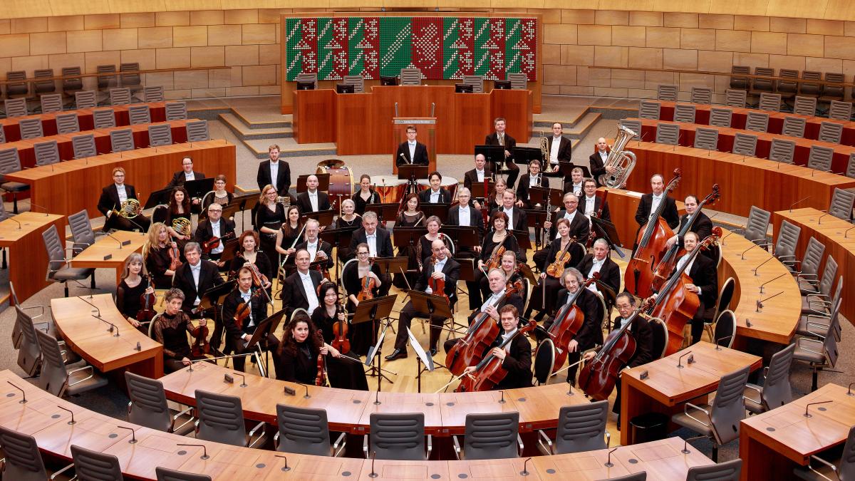 Die Philharmonie Südwestfalen im Jahr 2018. von privat