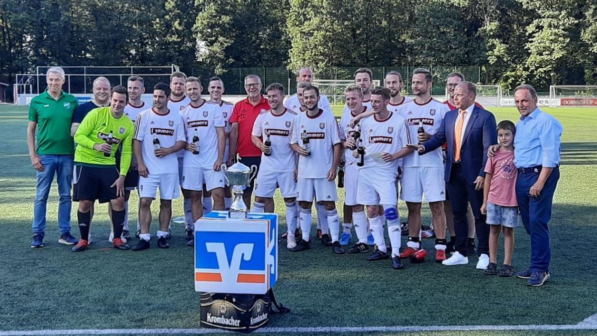 Der VSV Wenden II gewann den Gemeindepokal der Reservemannschaften. von privat