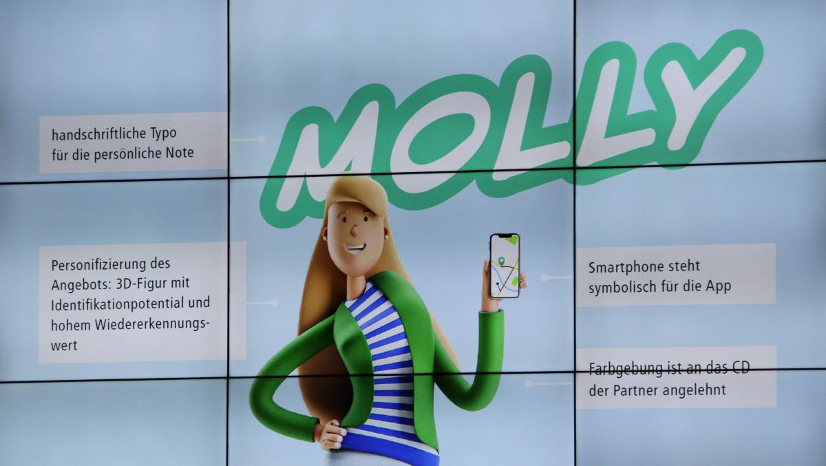 Daten und Hintergründe zur Molly-App wurden bei der Sitzung des Stadtmarketings vorgestellt. von Kerstin Sauer