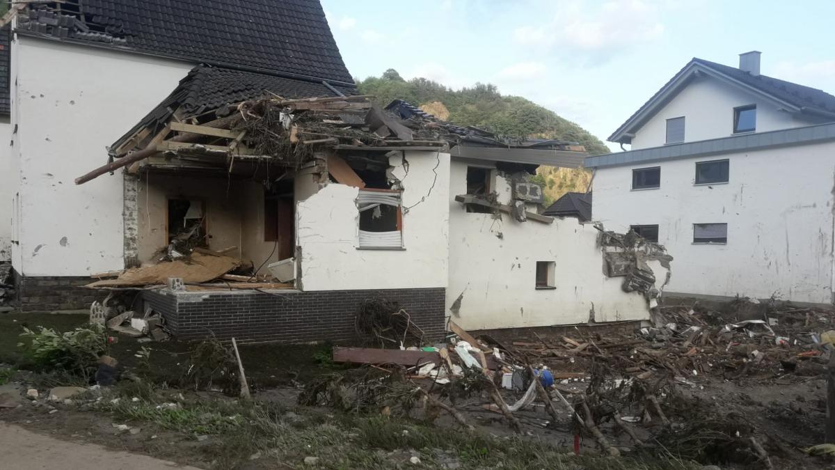 Die Fotos zeigen das Ausmaß der Zerstörung im Ahrtal. von privat