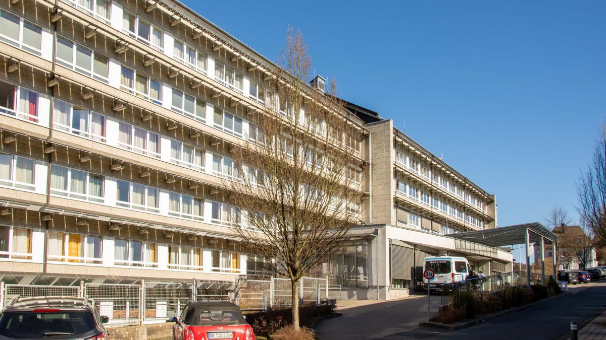 Symbolfoto: Das Martinus-Hospital in Olpe. von Nils Dinkel