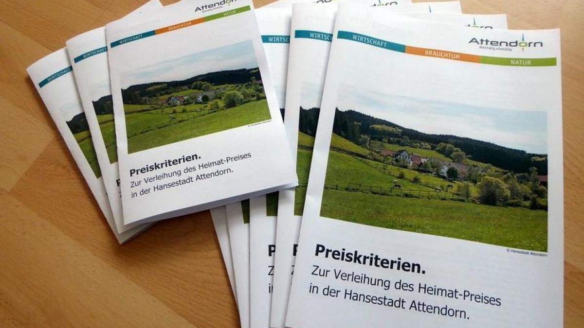 Auch im Jahr 2021 vergibt die Hansestadt Attendorn den mit 5.000 Euro geförderten Heimat-Preis. von Hansestadt Attendorn
