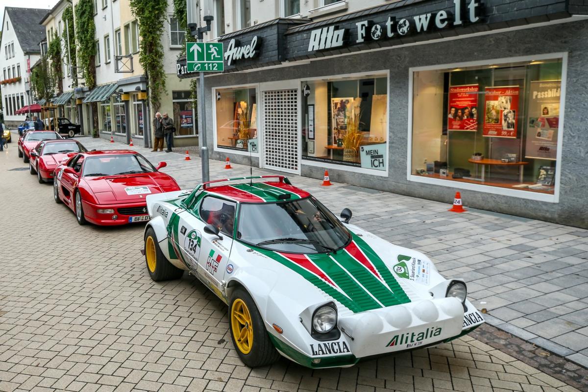 Lancia dominierte in den 70er und 80er Jahren mit ihren Fahrzeugen in der Rallye-Weltmeisterschaft. von Agentur Plusrallye
